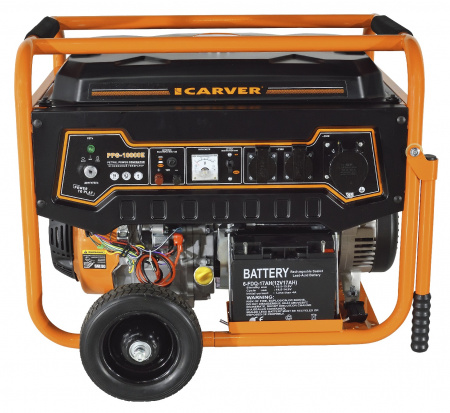 Генератор бензиновый CARVER PPG-10000Е