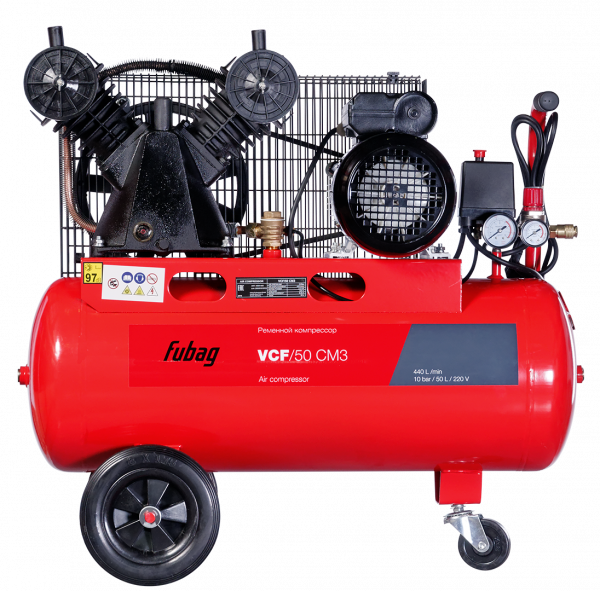 Компрессор масляный ременной FUBAG VCF/50 СM3