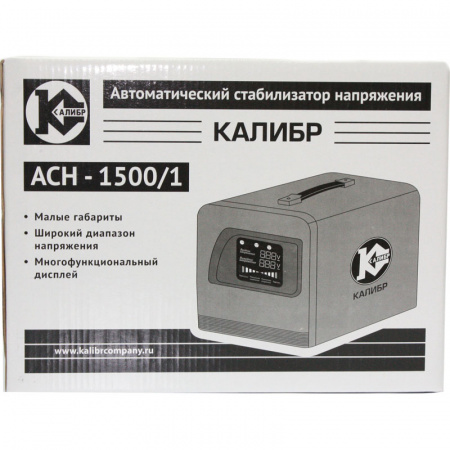 Стабилизатор напряжения КАЛИБР АСН-1500/1