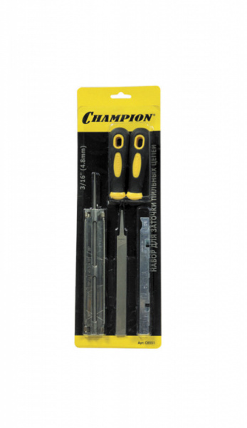 Набор д/заточки цепей CHAMPION 4.8мм C6551