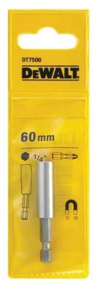 Битодержатель магнитный DeWALT 60мм DT7500
