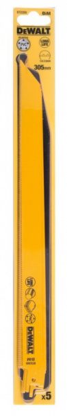 Полотно пильное универсальное DeWALT BiM 305*1.8/2.5 5шт DT2355