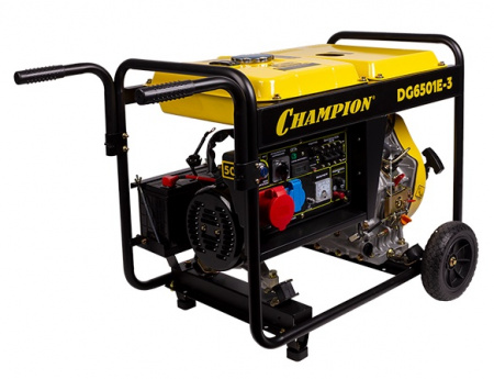 Генератор дизельный CHAMPION DG6501E-3