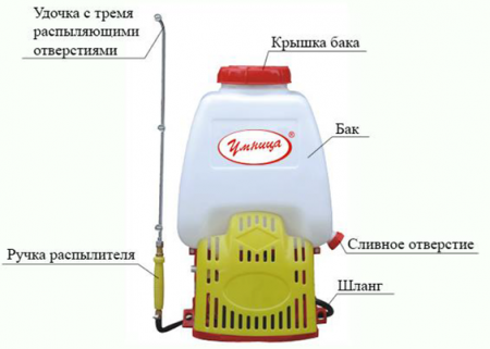 Опрыскиватель аккумуляторный Умница ОЭ-20