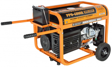 Генератор бензиновый сварочный CARVER PPG-6500E WELDER