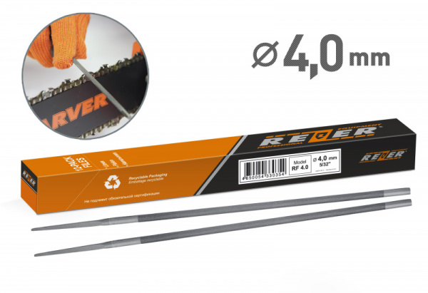 Напильник круглый REZER RF 4.0