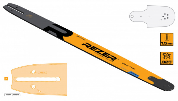 Шина пильная REZER PROFI 905 S 9 P