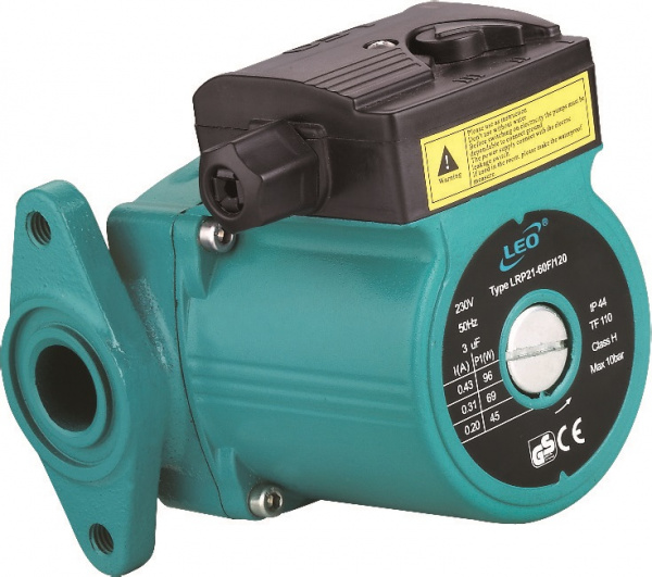 Насос циркуляционный фланцевый LEO LRP 21-50F/120