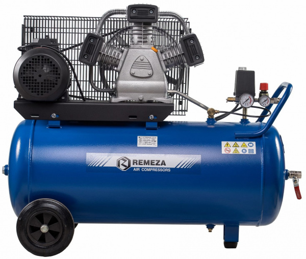 Компрессор масляный ременной REMEZA СБ4/С-100.LB40