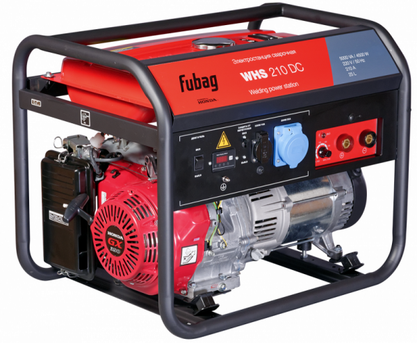 Генератор бензиновый сварочный FUBAG WHS 210 DC