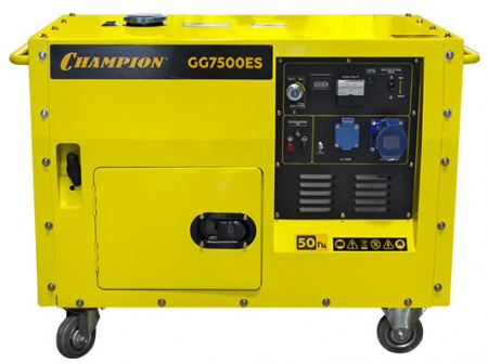 Генератор бензиновый CHAMPION GG7500ES