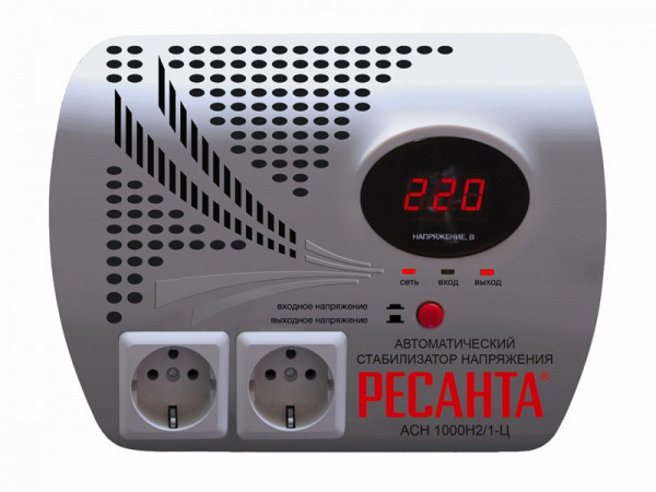 Стабилизатор напряжения РЕСАНТА LUX АСН-1000Н2/1-Ц