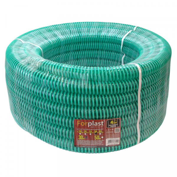 Шланг напорно-всасывающий ПВХ Forplast 1"1/2 30м