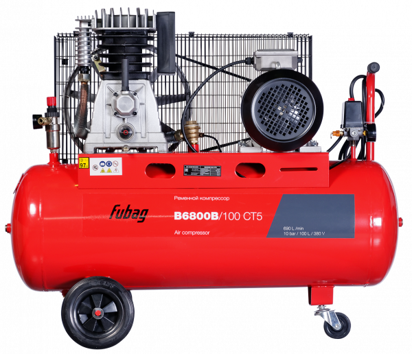 Компрессор масляный ременной FUBAG B6800B/100 СТ5