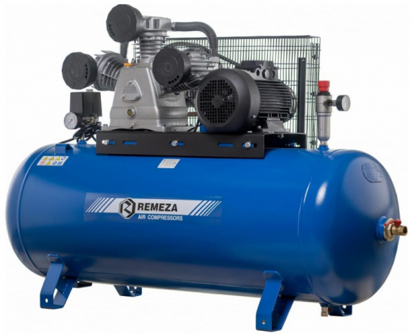 Компрессор масляный ременной REMEZA СБ4/Ф-270.LB75