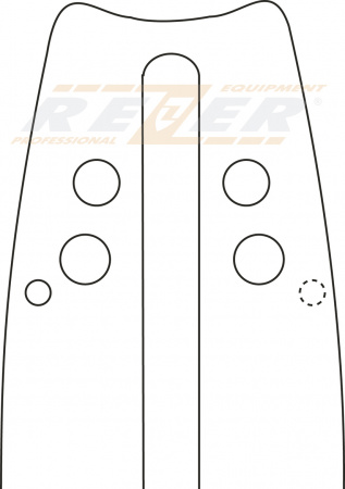 Шина пильная REZER PROFI 436 L 9 T